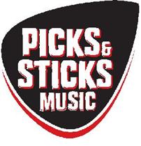 picks and sticks logo