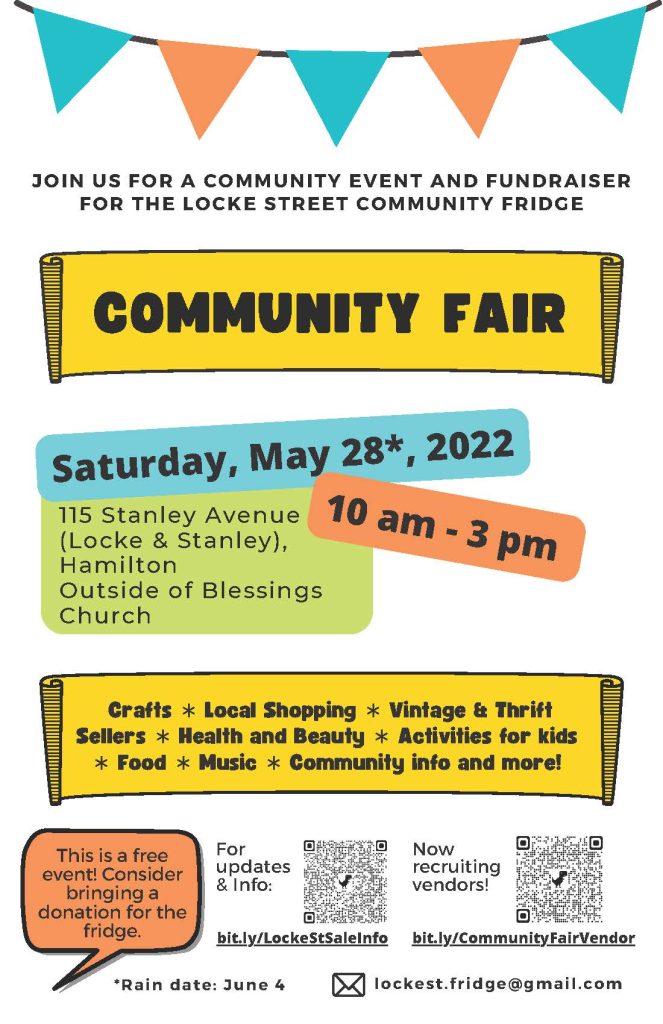 Locke St Fridge community fair